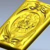 Rus Bogatyr Vertical Relief Panel STL