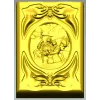 Rus Bogatyr Vertical Relief Panel STL