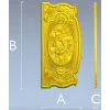 Резное панно "Заступник Руси" - 3D модель в формате STL для ЧПУ