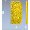 Рельефная панель "Родовая стража" - 3D модель STL для ЧПУ