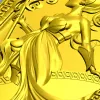 Grecian Muse decorative panel - STL 3D model for CNC
