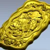 3D модель (STL) панно "Святослав" для ЧПУ