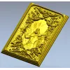 Огненный Страж - рельефная 3D модель STL для фрезерной резьбы по дереву
