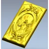 Sacred Flame Guardian - relief panel STL for CNC