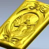 Sacred Flame Guardian - relief panel STL for CNC