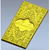 STL модель панели "Тадж-Махал" для ЧПУ