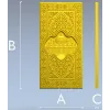 STL модель панели "Тадж-Махал" для ЧПУ