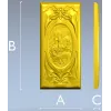 High-relief Dragon-Slayer Panel - STL 3D model for CNC