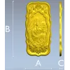 Панно "Георгий Победоносец" - 3D модель в формате STL для ЧПУ