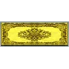 Ornate Floral Medallion Panel STL for CNC Routing