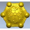Розетка Гексофлора - 3D модель STL для ЧПУ