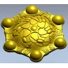 Розетка Гексофлора - 3D модель STL для ЧПУ