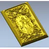 Фрея и гном - барочная 3D панель в формате STL для ЧПУ