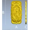 Рельефное панно "Фрея и гном" - 3D модель STL для ЧПУ