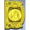 STL модель декоративной панели "Фрея и гном" для ЧПУ