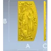 Фрея у Пещеры - рельефная панель STL для ЧПУ
