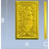 Freya with Sacred Cats - high-relief panel STL for CNC