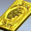 Фрея на кошках - декоративная панель в формате STL для ЧПУ