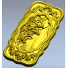 Freya and the Cats - Ornamental Relief STL for CNC