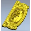 Фрея на кошках - 3D панно STL для ЧПУ