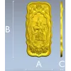 Appearance of Svarog - high-relief decorative panel STL for CNC