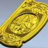 Рельефная панель "Яра" - stl модель для ЧПУ