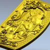 3D модель (STL) - Владыка Яра: рельефная панель для ЧПУ