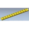 Раппортный багет в палметтовом стиле - stl модель для ЧПУ