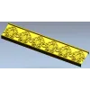 Багет с акантовым орнаментом - 3D модель STL для ЧПУ