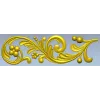 Acanthus Scroll Decorative STL for CNC Carving