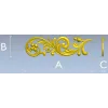Acanthus Scroll Decorative STL for CNC Carving