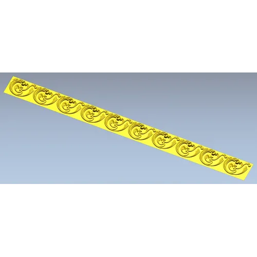 Acanthus Border STL for CNC