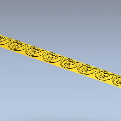 Acanthus Border STL for CNC