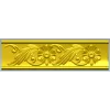 Classic Floral Baguette STL for CNC Carving