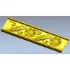 Classic Floral Baguette STL for CNC Carving