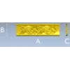Classic Floral Baguette STL for CNC Carving
