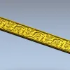Флорентийский багет - детализированная 3D модель STL для ЧПУ
