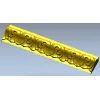 Acanthus Baguette - STL 3D Model for CNC Milling