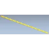 Laurel Leaf Linear Moulding - STL 3D Model for CNC