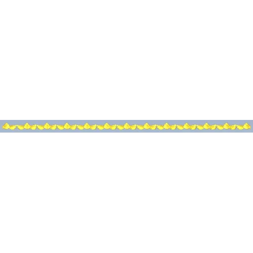 Laurel Leaf Linear Moulding - STL 3D Model for CNC