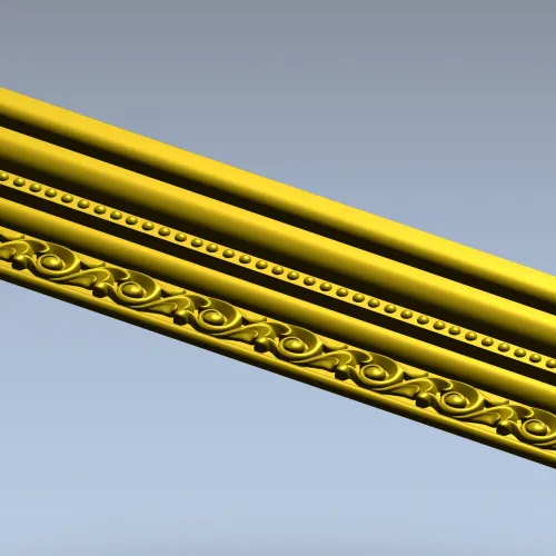Ренессансный резной багет - 3D модель STL для ЧПУ