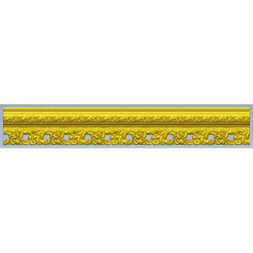 Acanthus Scroll Frame Moulding STL