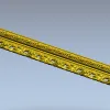 Acanthus Scroll Frame Moulding STL