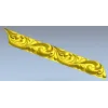 Орнаментальная багетная лента - 3D модель STL для ЧПУ