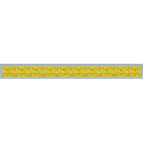 Ornamental Interlace Baguette STL for CNC
