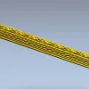Regal Rope & Rosette Baguette - STL 3D model for CNC milling