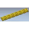Rosette Baguette STL 3D Model for CNC Router