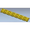 Rosette Baguette STL 3D Model for CNC Router