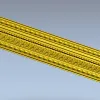 Классический багет с орнаментом - 3D модель STL для ЧПУ