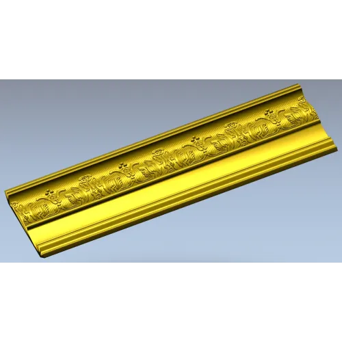 Классический резной багет в стиле ампир - 3D модель STL для ЧПУ